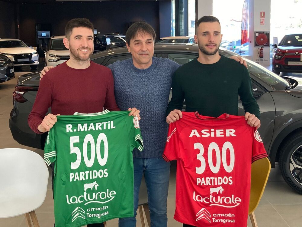 Roberto Martil y Iosu Mendive